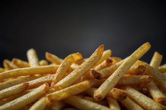 Procesamiento térmico de las papas fritas y las papas fritas