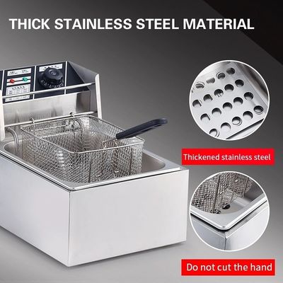 Chips crujientes y consistentes hechos fáciles con nuestra máquina de freír papas multipropósito