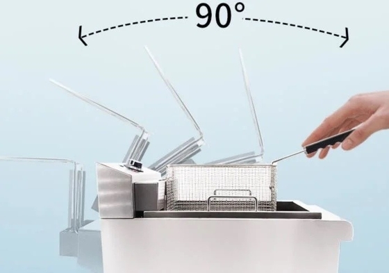 Fritadora de aceite automática para freidora portátil y duradera portátil de grado comercial