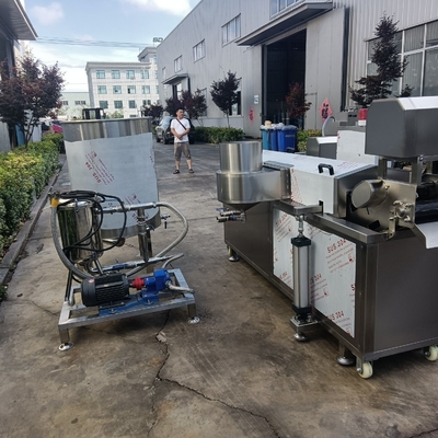 Máquina de freír de acero inoxidable para nuggets de pollo, papas fritas y más de grado comercial