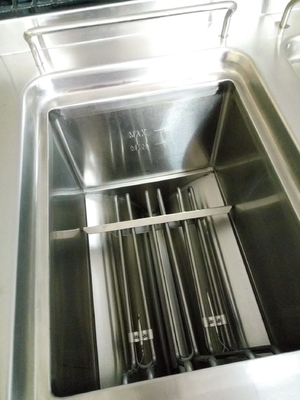 405X241X204mm Máquina comercial de asar y freír para soluciones de cocción rápida