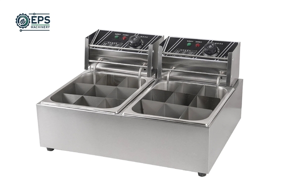 Máquina para freír aceite comercial con tamaño de paquete consistente 52.00cm * 30.50cm * 29.50cm