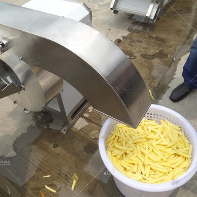 Línea de patatas fritas de 100 kg de capacidad para obtener resultados consistentes Fuente de energía eléctrica