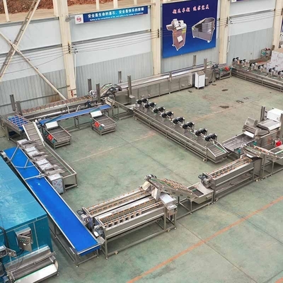 Obtenga resultados consistentes con nuestro diseño de la máquina de producción de papas fritas