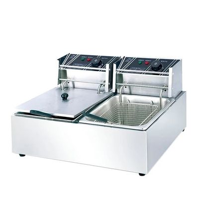 Botón de control Mod Maquina de freír bocadillos para papas fritas Nueces y bocadillos 20 kg Peso bruto