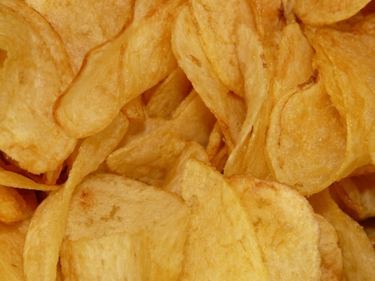 Envase Peso Bruto 20 kg Chips Crispy consistentes con la máquina de freír las papas