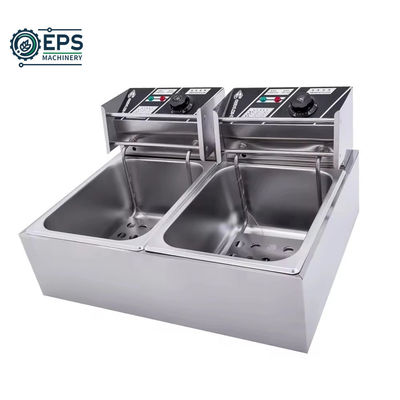 52.00cm * 30.50cm * 29.50cm Equipo de freír con control de botón para la industria de máquinas alimentarias