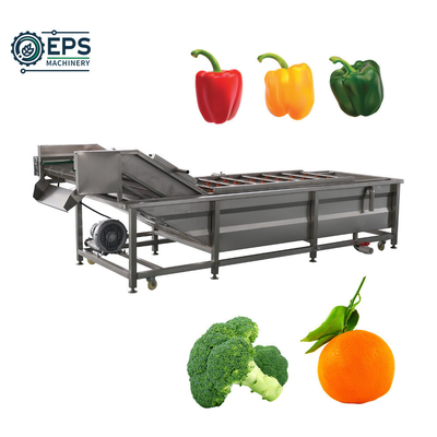 Máquina automática de lavado de frutas para operaciones a gran escala para rendimiento personalizado