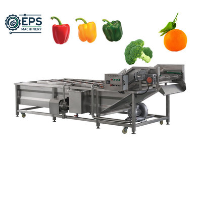 Máquina de lavado y secado de vegetales de acero inoxidable 304 personalizada para la industria alimentaria