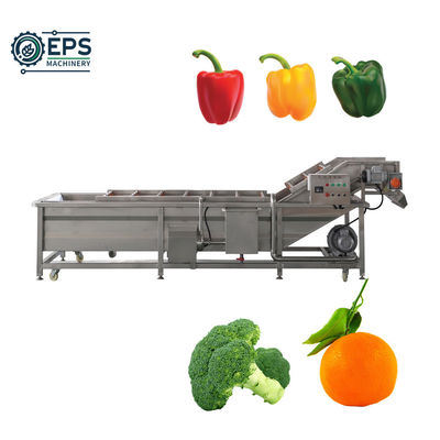 Apoyo en línea Servicio postventa Máquina de lavado de burbujas para tomates y pimientos