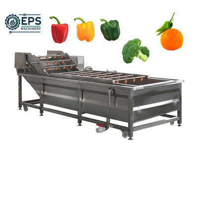 Lavadora de burbujas de capacidad personalizable para el procesamiento industrial de frutas y hortalizas