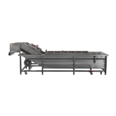 Lavadora de burbujas de capacidad personalizable para el procesamiento industrial de frutas y hortalizas