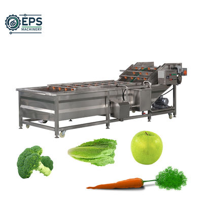 304 de acero inoxidable de uso industrial máquina automática de procesamiento de verduras y frutas