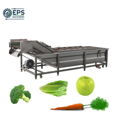 Lavadora de burbujas de acero inoxidable 304 para lavar verduras y frutas personalizadas
