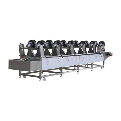 Sistema de lavado de frutas y hortalizas de 1500 kg/h de capacidad para limpieza de frutas y hortalizas