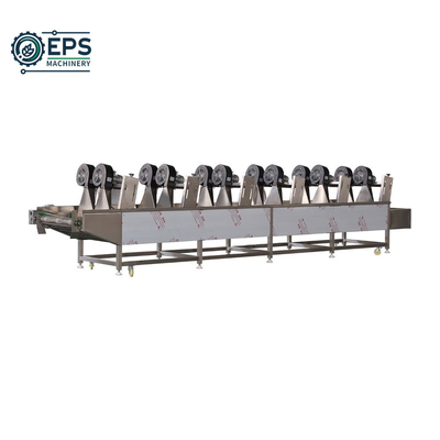 Lavadora Eddy Current para la limpieza de frutas y verduras de acero inoxidable 304