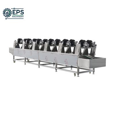 Lavadora Eddy Current para la limpieza de frutas y verduras de acero inoxidable 304