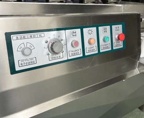 Máquina de corte de cubo de hueso de pollo fresco congelado cortador de carne