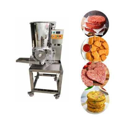 Grado automático automático innovador máquina de fabricación de nuggets de pollo con molinillo de carne