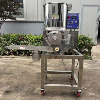 Grado automático automático innovador máquina de fabricación de nuggets de pollo con molinillo de carne