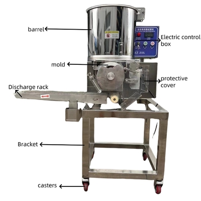 Máquina de procesamiento de nueces de pollo FM100/350/400/600 con voltaje de 380V