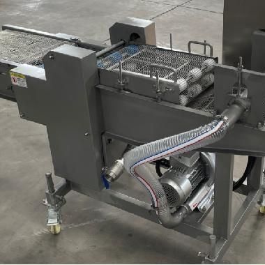 Máquina de recubrimiento automático de batería de tempura de 380V para carne, mariscos y verduras