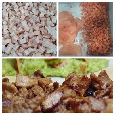 Dicer de carne congelada de acero inoxidable de uso pesado para equipos de dados Tamaño 28 mm o personalizado