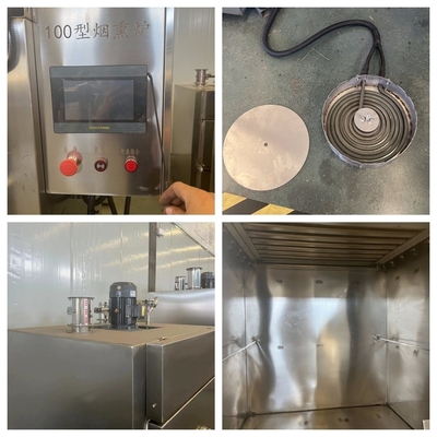 Horno de cocción de carne de acero inoxidable con certificación CE Ideal para aplicaciones de fumigadores