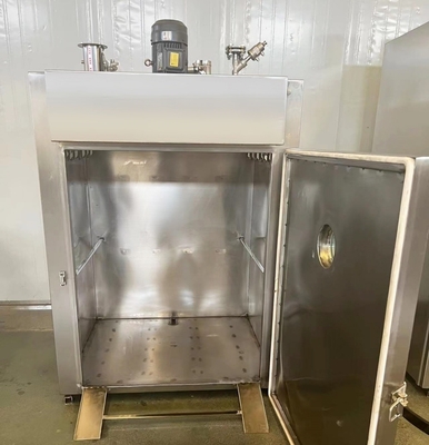 Horno automático para fumar carne de acero inoxidable con control de temperatura