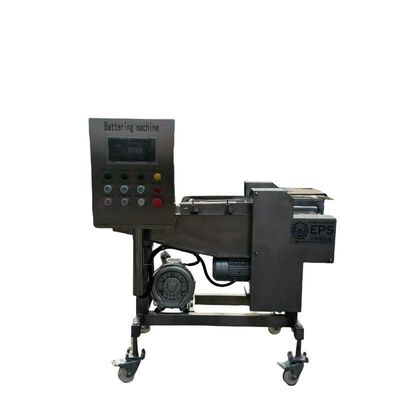 Máquina de recubrimiento de batería de Tempura para carne, mariscos y verduras