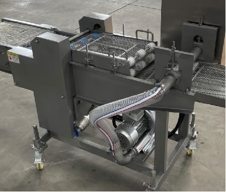 Máquina de recubrimiento automática personalizada para hamburguesas / nuggets de pollo / camarones / pescados / mariscos