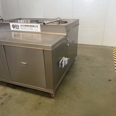 Control de botón Máquina eléctrica de relleno de salchichas para una producción consistente de salchichas