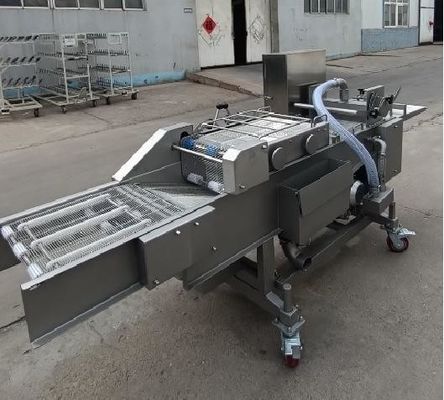 Procesamiento térmico de vegetales Batter Dipper máquina de recubrimiento con y grado automático