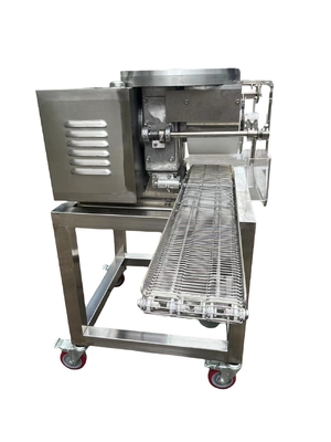 Máquina automática de batería de mariscos 500 kg/h Procesamiento térmico y calificación automática