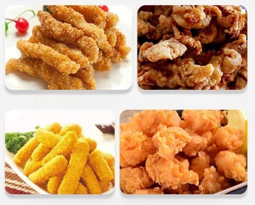 Máquina de batir carnes y nuggets personalizados de 380V para un alto rendimiento
