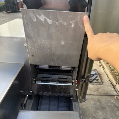Máquina de harinación de filetes de carne de res y pollo a medida Preduster para moler carne
