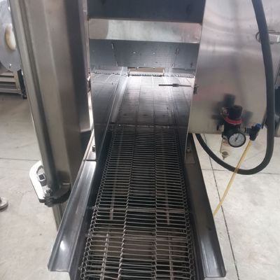 Grill de carne personalizado para la línea de producción de la máquina de harina de nuggets de pollo crujiente