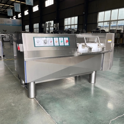 Máquina de corte de carne congelada de res y cordero de acero inoxidable eléctrica de 500 kg