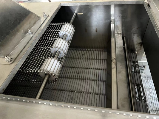 Máquina automática de harina de camarón para el procesamiento térmico en el procesamiento de mariscos