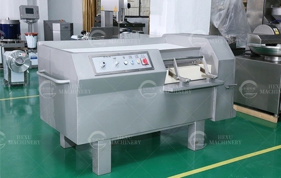 Máquina de corte profesional de cubo de carne de res / Dicer de carne de cerdo congelada con grado automático