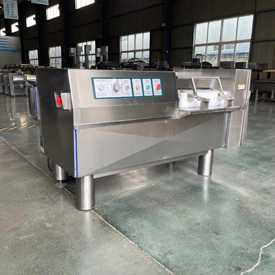 Máquina de corte profesional de cubo de carne de res / Dicer de carne de cerdo congelada con grado automático