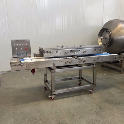 Cortador de carne de procesamiento térmico para cortar eficientemente salchichas de pollo de res y más