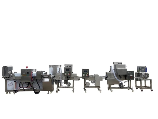 Máquina de línea de producción de anillos de cebolla frita profesional automática de grado automático