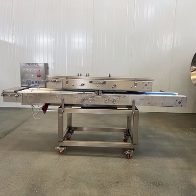 Capacidad de procesamiento térmico Máquina de cortar carne de acero inoxidable para carne congelada
