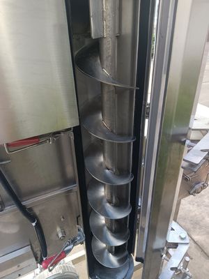 Máquina de fabricación de chuletas de pan y frito comercial de 380V con molinillo de carne