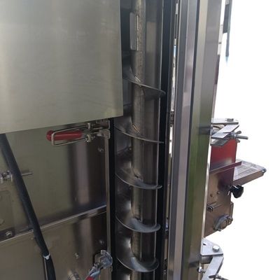Mezcladora automática de batería de 380 V y máquina de horneado de batería de Patty para procesamiento térmico
