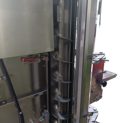Máquina para batir y hornear carne para procesamiento térmico