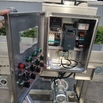 Máquina para batir y hornear carne para procesamiento térmico