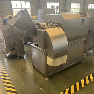Máquina automática de corte de tiras de carne fresca de alta capacidad para pollo y cerdo