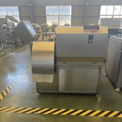 Máquina de cortar tiras de carne de pollo de pecho eléctrica de 500 kg para procesamiento de carne